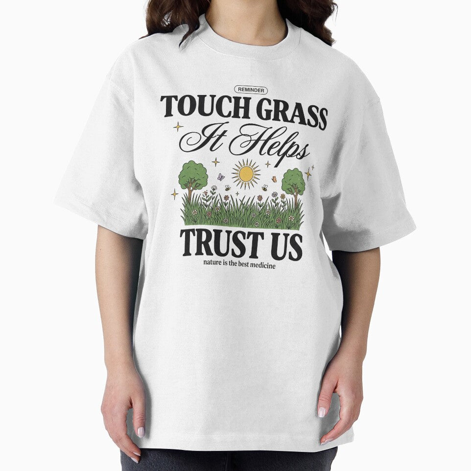 Touch Grass It Helps by PlushFutura