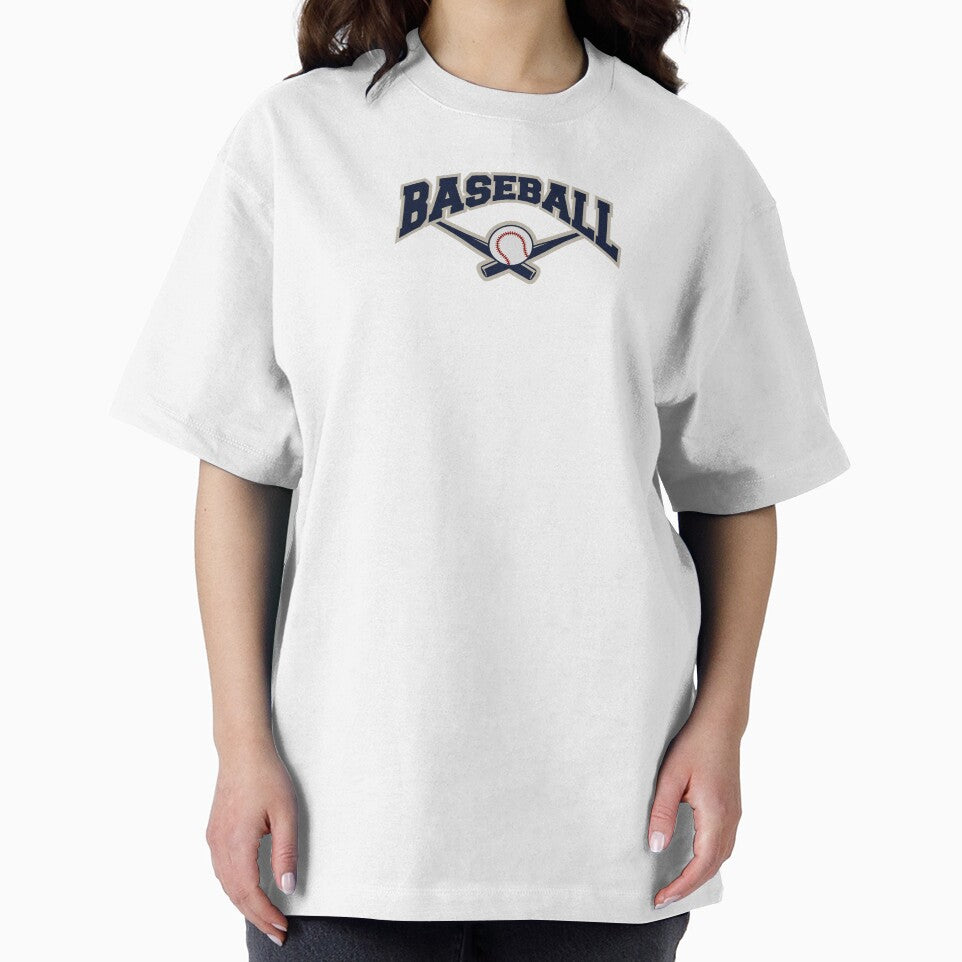 Classic Baseball – Crossed Bats Sports Design by Swear-tshirts