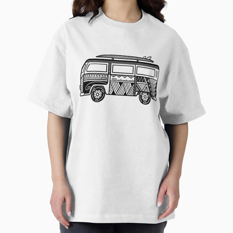 Tribal Van with Surfboard by Steeb757