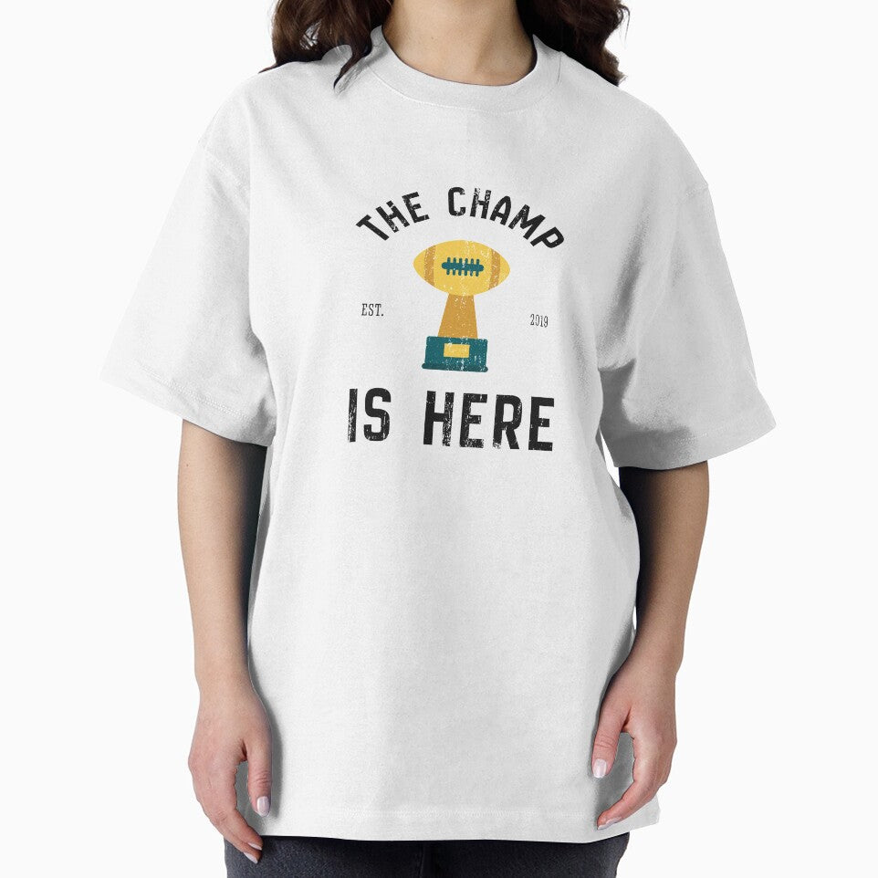 The Champ Is Here Fantasy Football by Space Fox