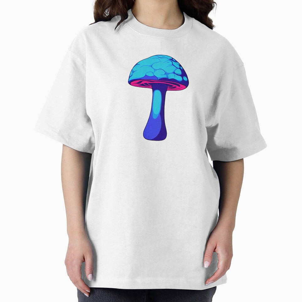 Blue Psychedelic Mushroom by mzchu