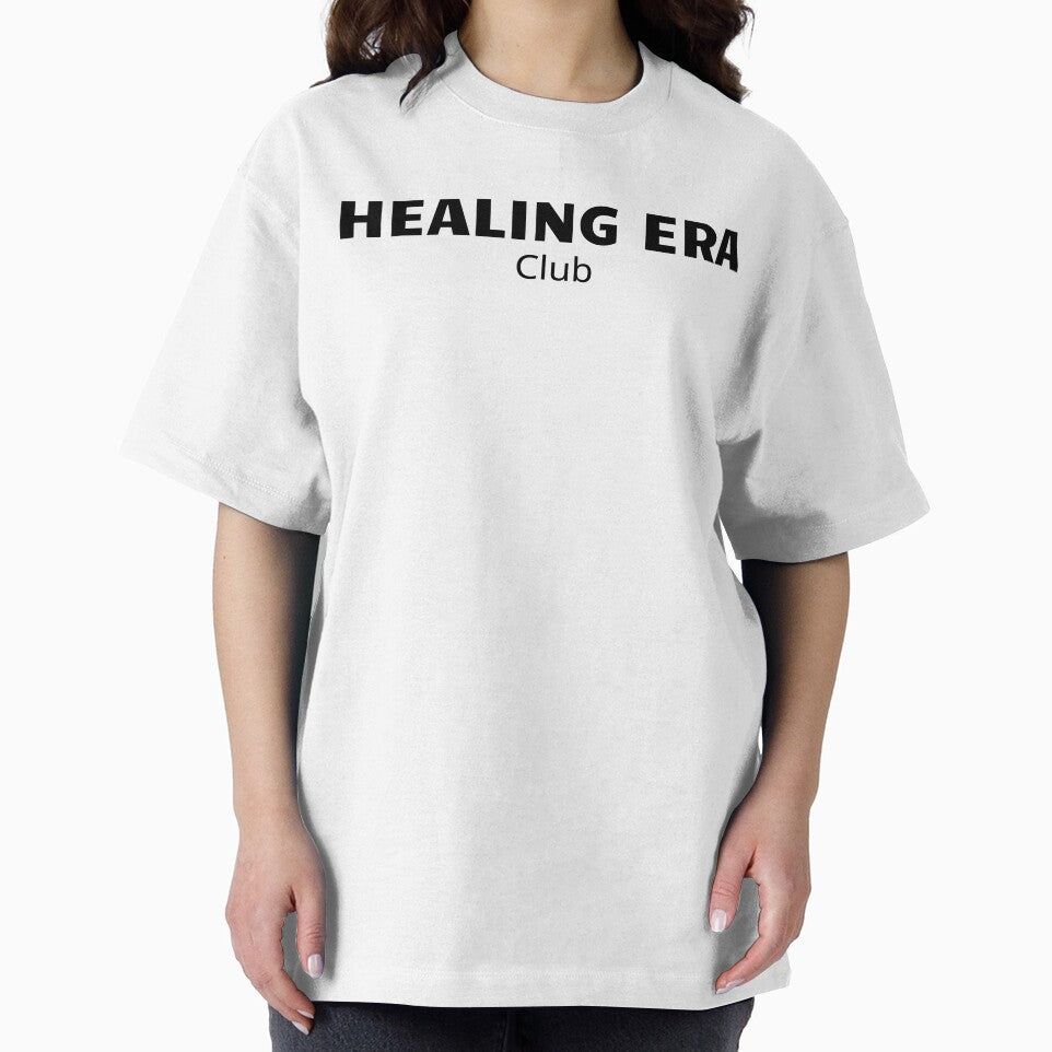 Healing Era Club Minimalist Self Care Aesthetic T-Shirt by CalmMandala