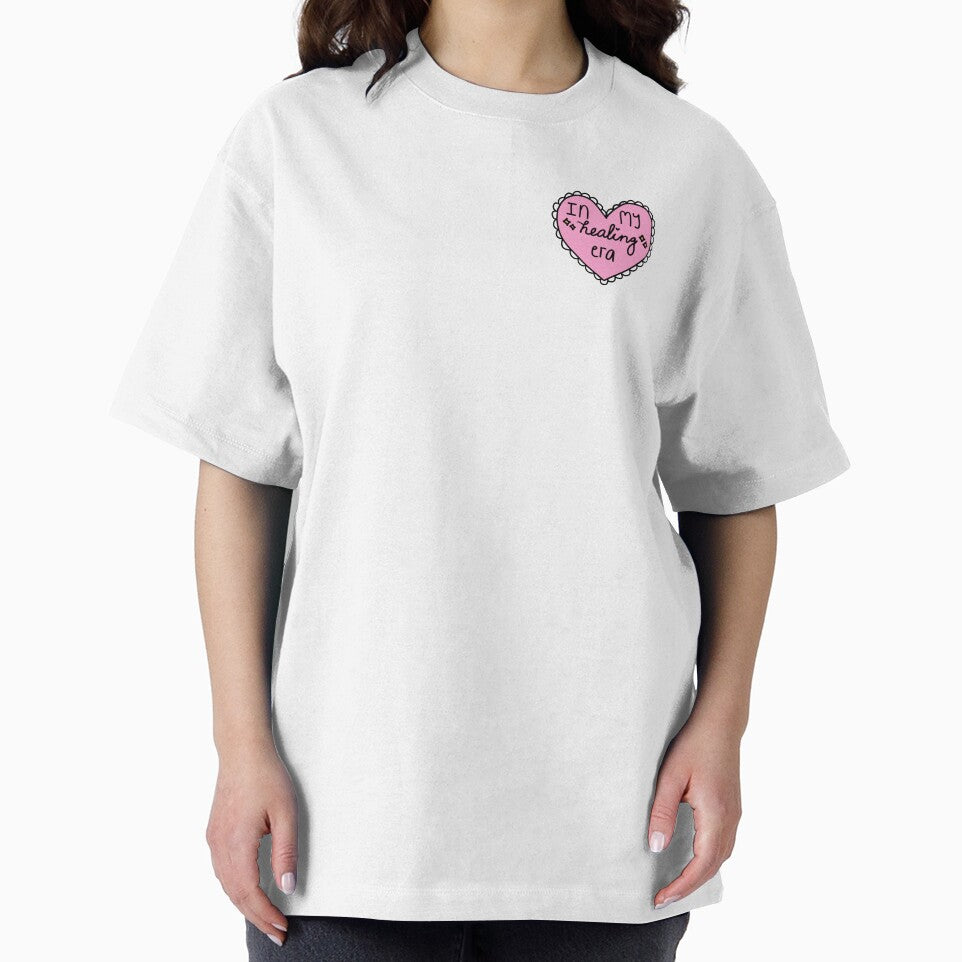 In my healing era pink heart graphic by pasteldreams26
