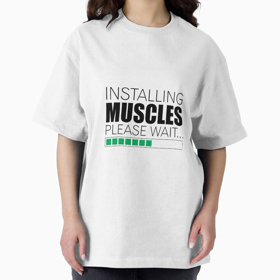Installing Muscles Please Wait… - Gym Motivational Quotes by Labno4