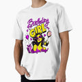 Birthday Girl Ready to Party Trendy Celebration Sticker by illeN-Art-World