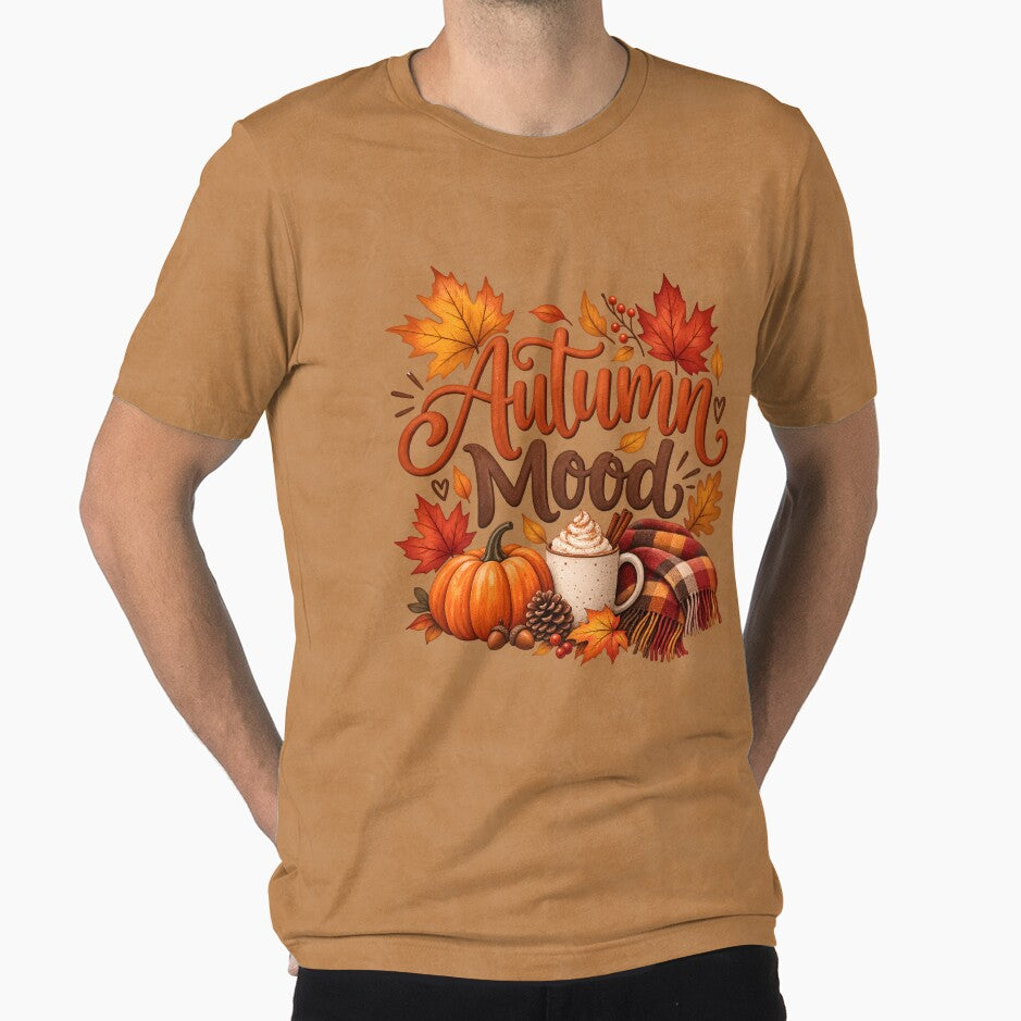 Autumn Mood – Cozy Pumpkin Spice Fall Vibes by blankTeeShirt