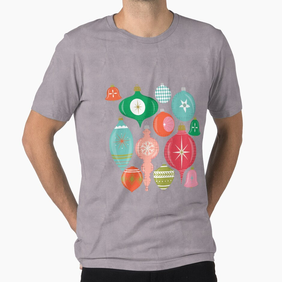 Christmas Ornaments Pink by susycosta