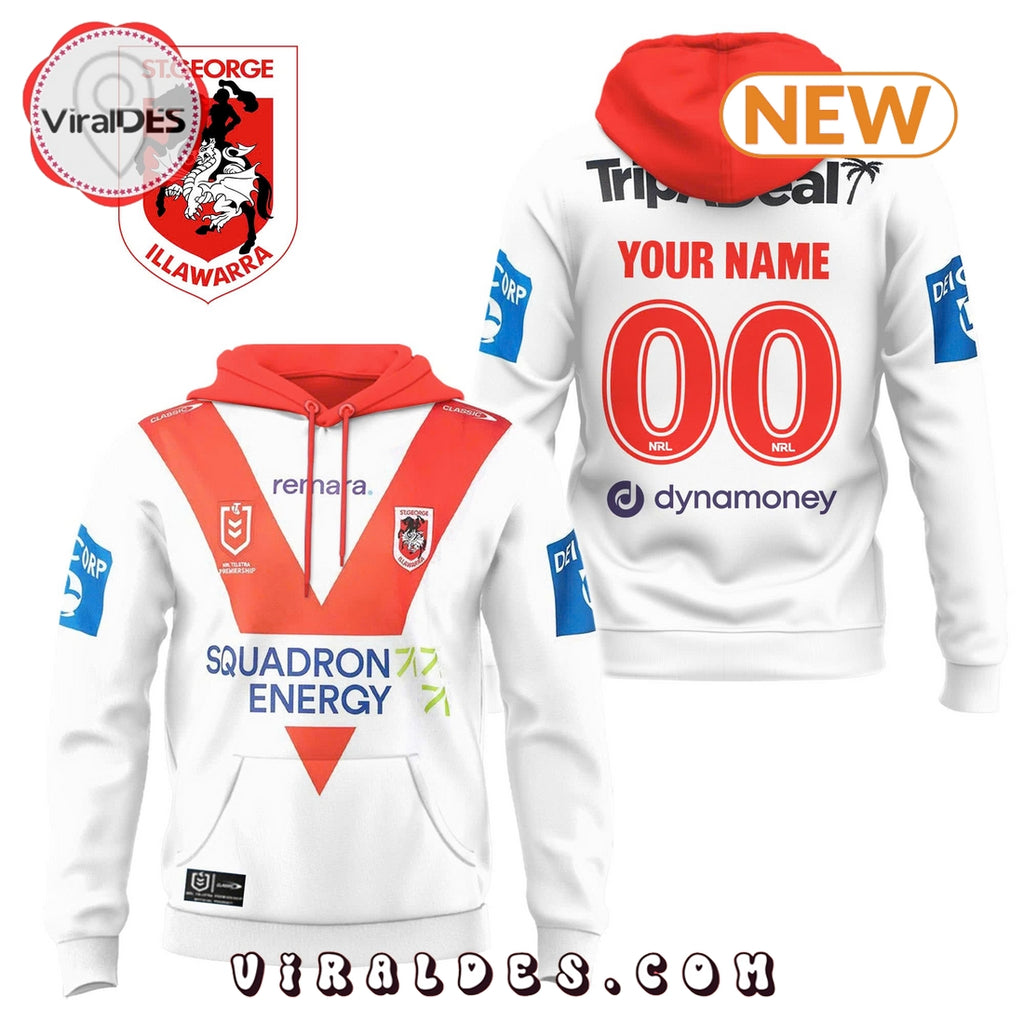 St. George Illawarra Dragons 2025 Custom Limited Hoodie