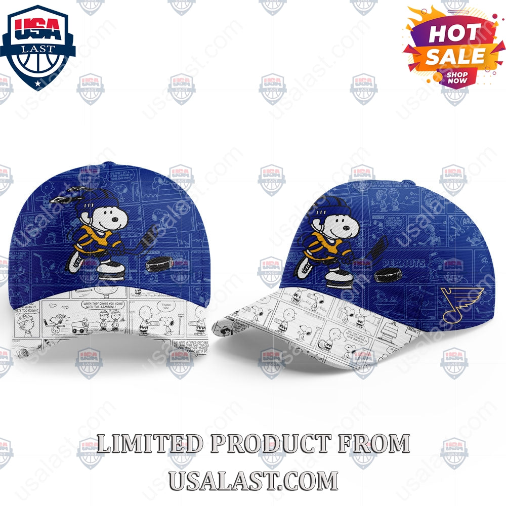 St. Louis Blues NHL Happiness Is 75th Anniversary of Peanuts Hoodie