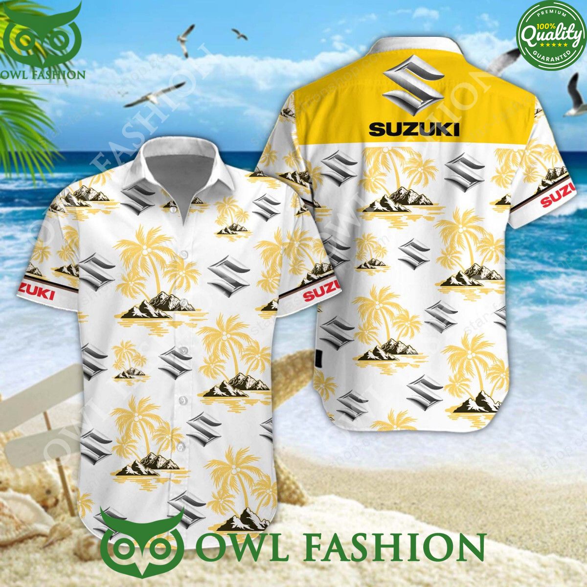 Suzuki Trending Car Brand 2024 Hawaiian Shirt Shorts