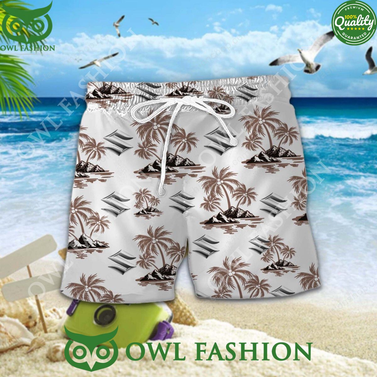 Suzuki Trending Car Brand 2024 Hawaiian Shirt Shorts