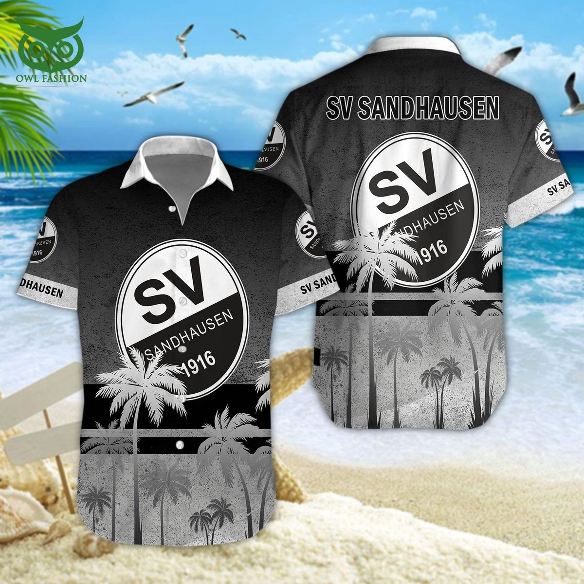 SV Sandhausen Germany Bundesliga 3D Tshirt Hawaiian Shorts
