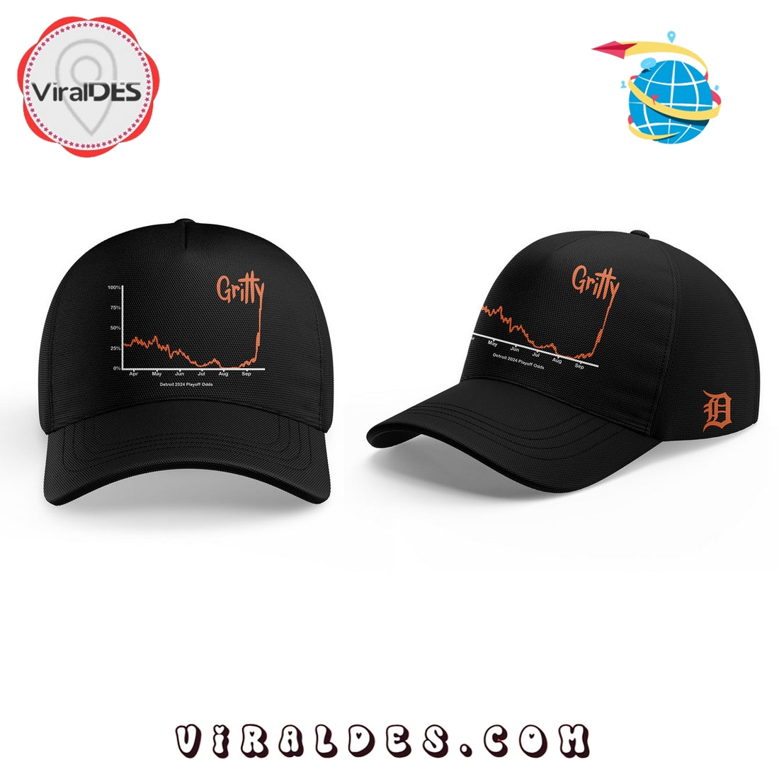 Tarik Skubal x Detroit Tigers Gritty Black Cap