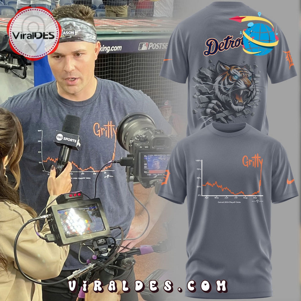 Tarik Skubal x Detroit Tigers Gritty Grey Hoodie