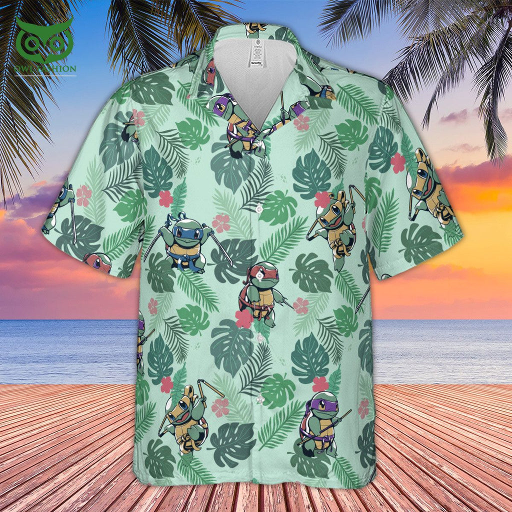 Teenage Mutant Ninja Squirtle New Design 2023 Hawaiian Shirt