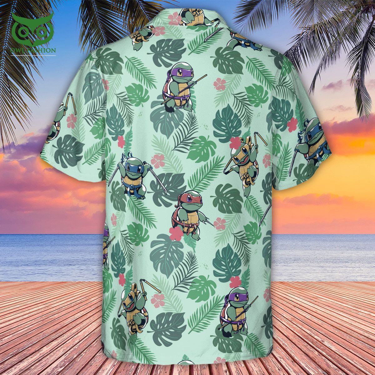 Teenage Mutant Ninja Squirtle New Design 2023 Hawaiian Shirt