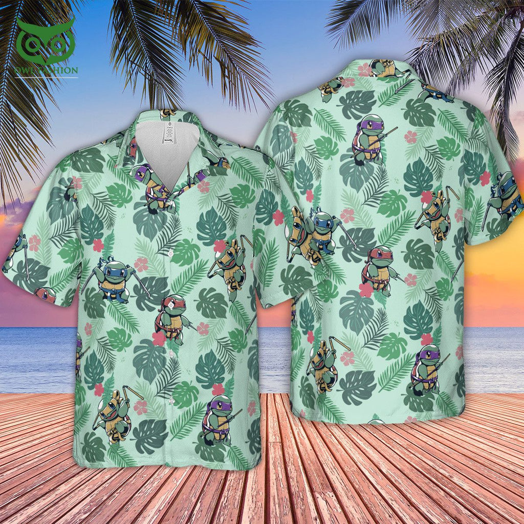 Teenage Mutant Ninja Squirtle New Design 2023 Hawaiian Shirt