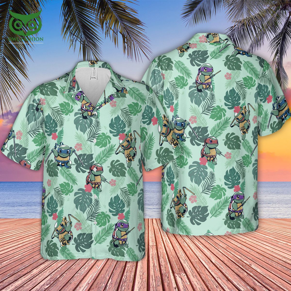 Teenage Mutant Ninja Squirtle New Design 2023 Hawaiian Shirt