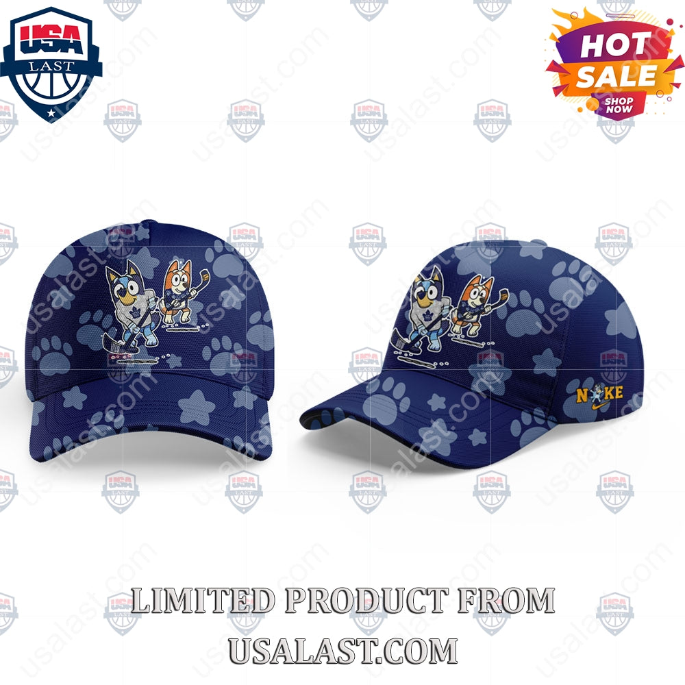 Toronto Maple Leafs NHL Bluey and Bingo Hoodie
