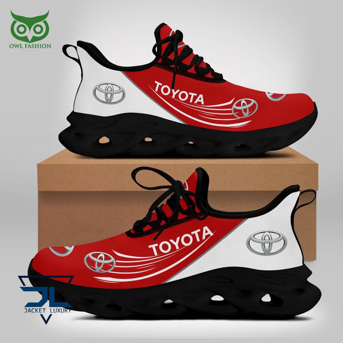 Toyota Trending Car Brand Premium Max Soul Shoes