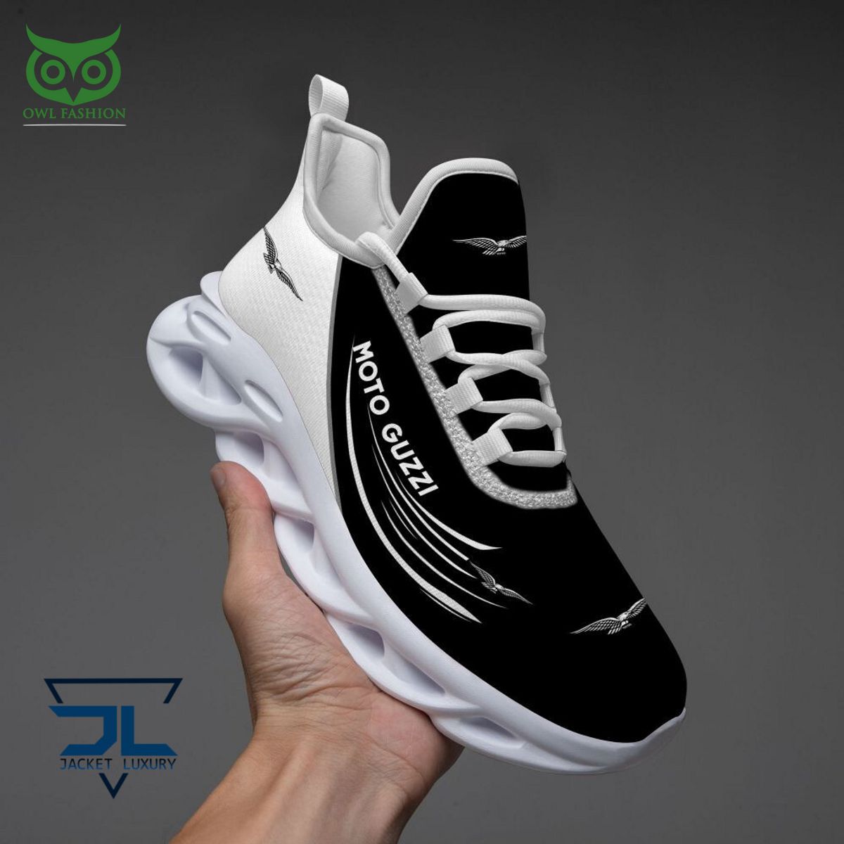 Trending Motor Guzzi Luxury Car Brand Logo Max Soul Shoes