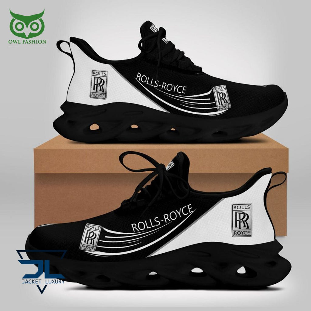 Trending Rolls-Royce Luxury Car Brand Logo Max Soul Shoes