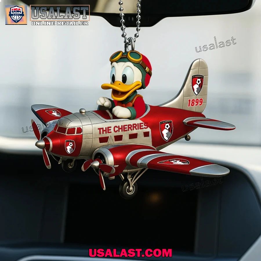 AFC Bournemouth x Donald Duck Christmas Hanging Ornament