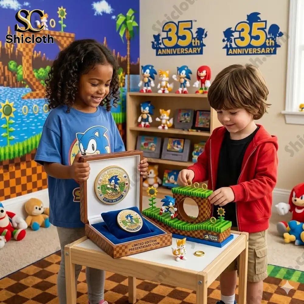 Sonic 35th Anniversary Legacy Coin