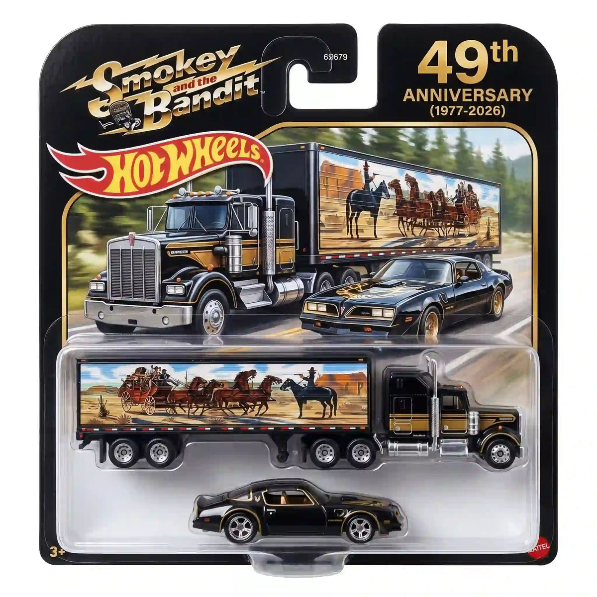 Wheels Smokey and The Bandit 49th Anniversary Collectors Edition Toy