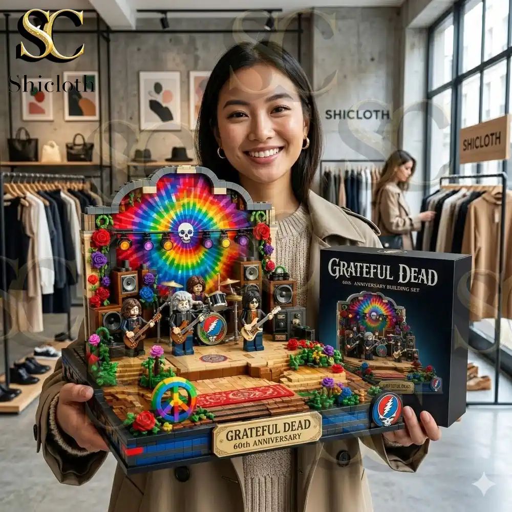 Grateful Dead 60th Anniversary Collection Building Blocks Set