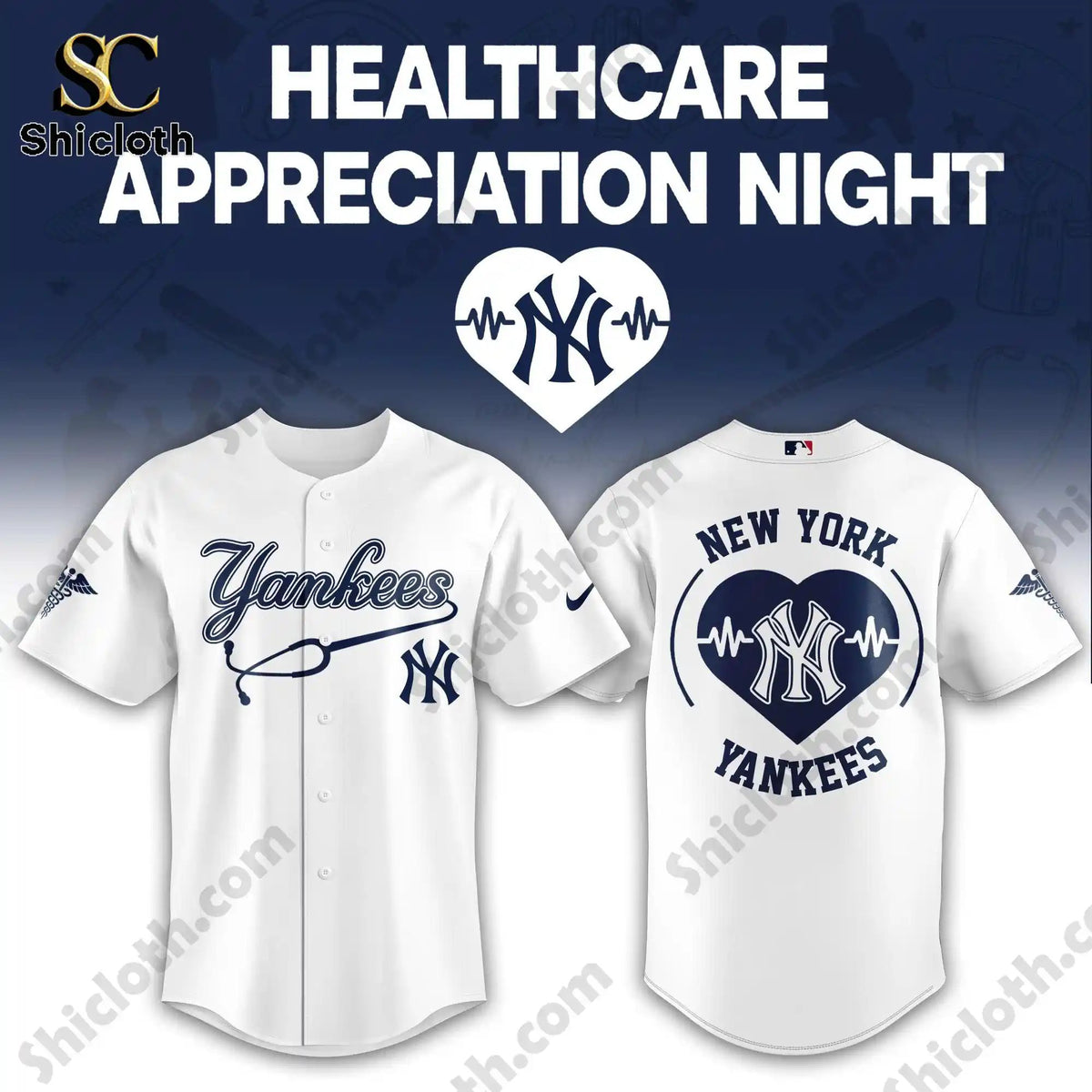 New York Yankees Healthcare Appreciation Night Limited Edition Jersey 2026