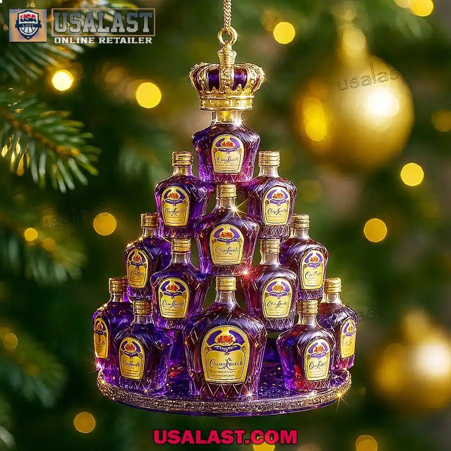 Crown Royal Christmas Tree Ornament