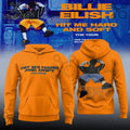 Billie Eilish Hit Me Hard and Soft The Tour Orange Hoodie