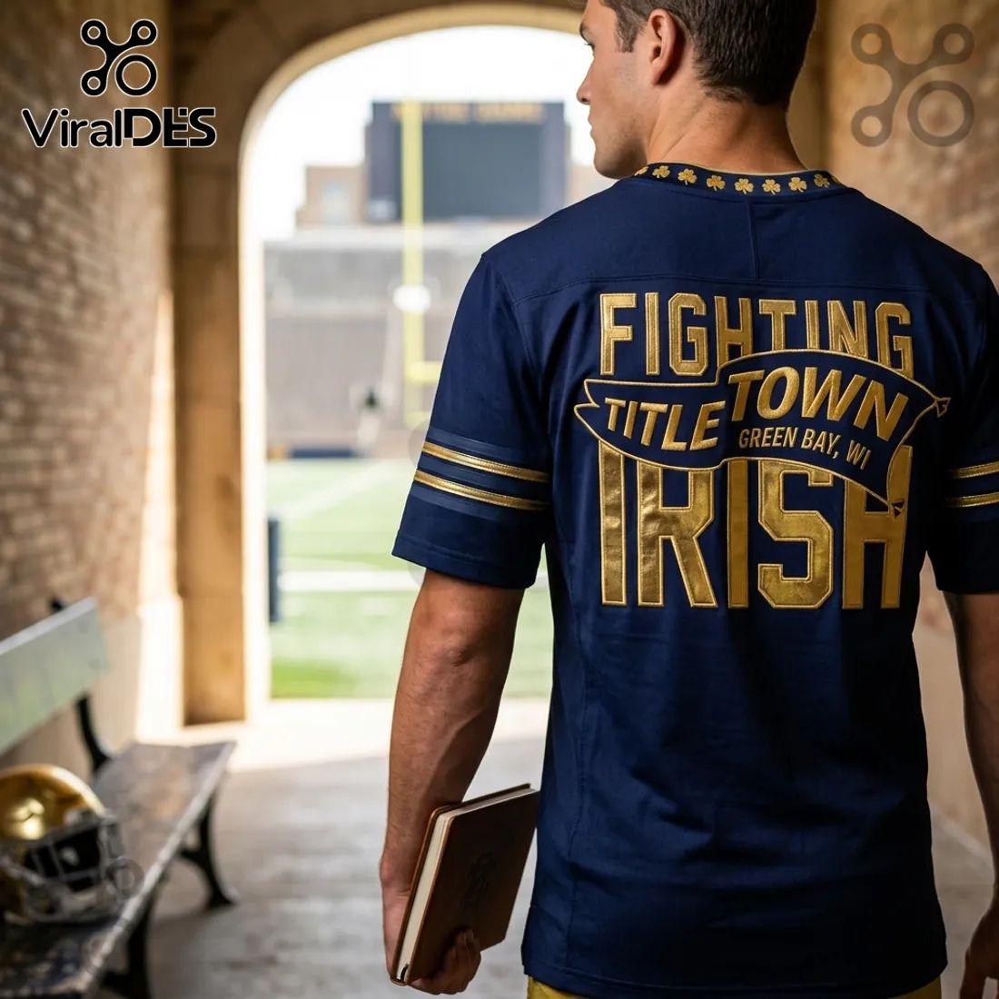 Notre Dame Fighting Irish 2026 Shamrock Series Football Jersey