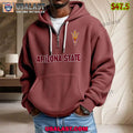 Arizona State Sun Devils Waffle Half Zip Hoodie