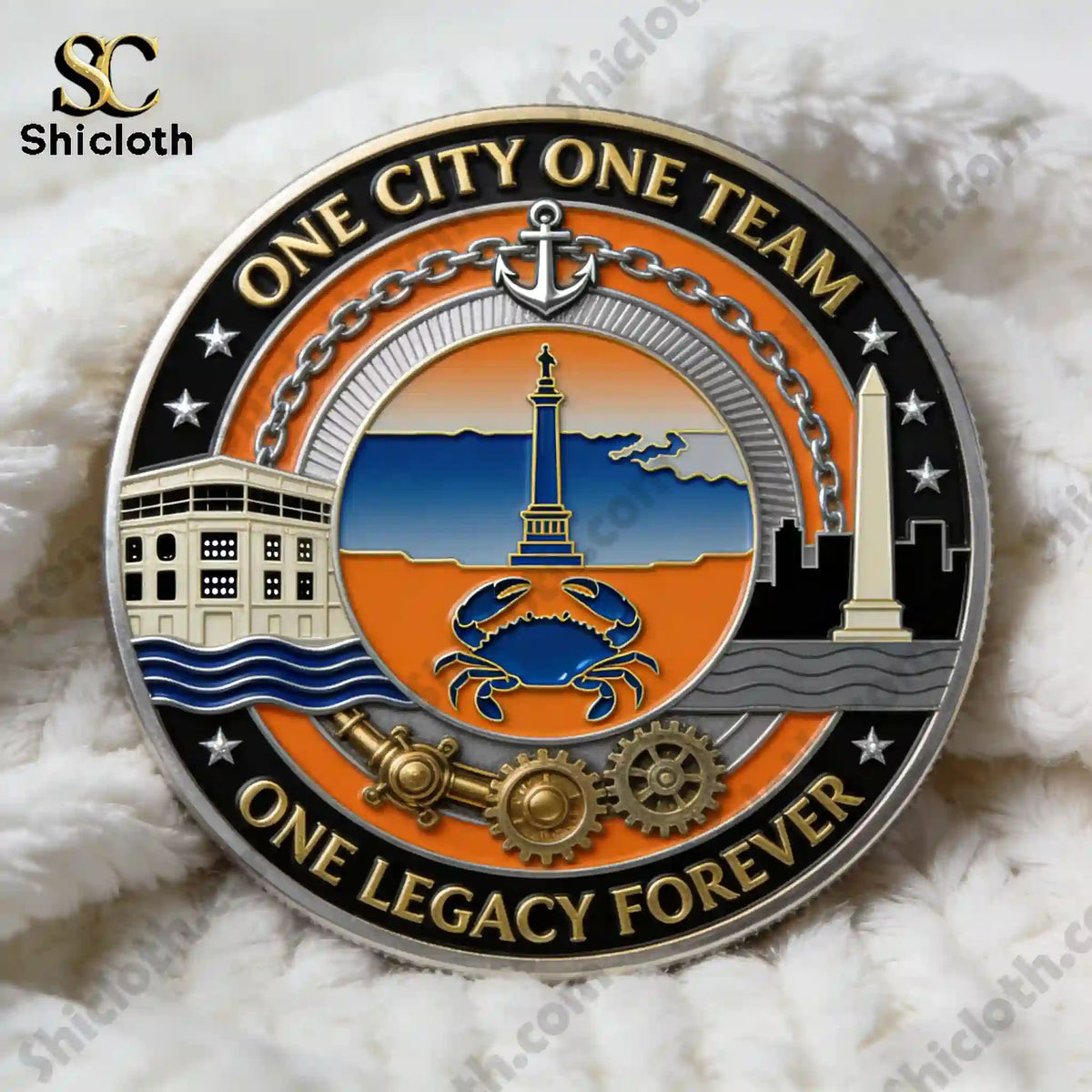 Baltimore Orioles 72nd Anniversary Commemorative Coin