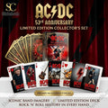 AC_DC 53rd Anniversary Commemorative Playing Cards
