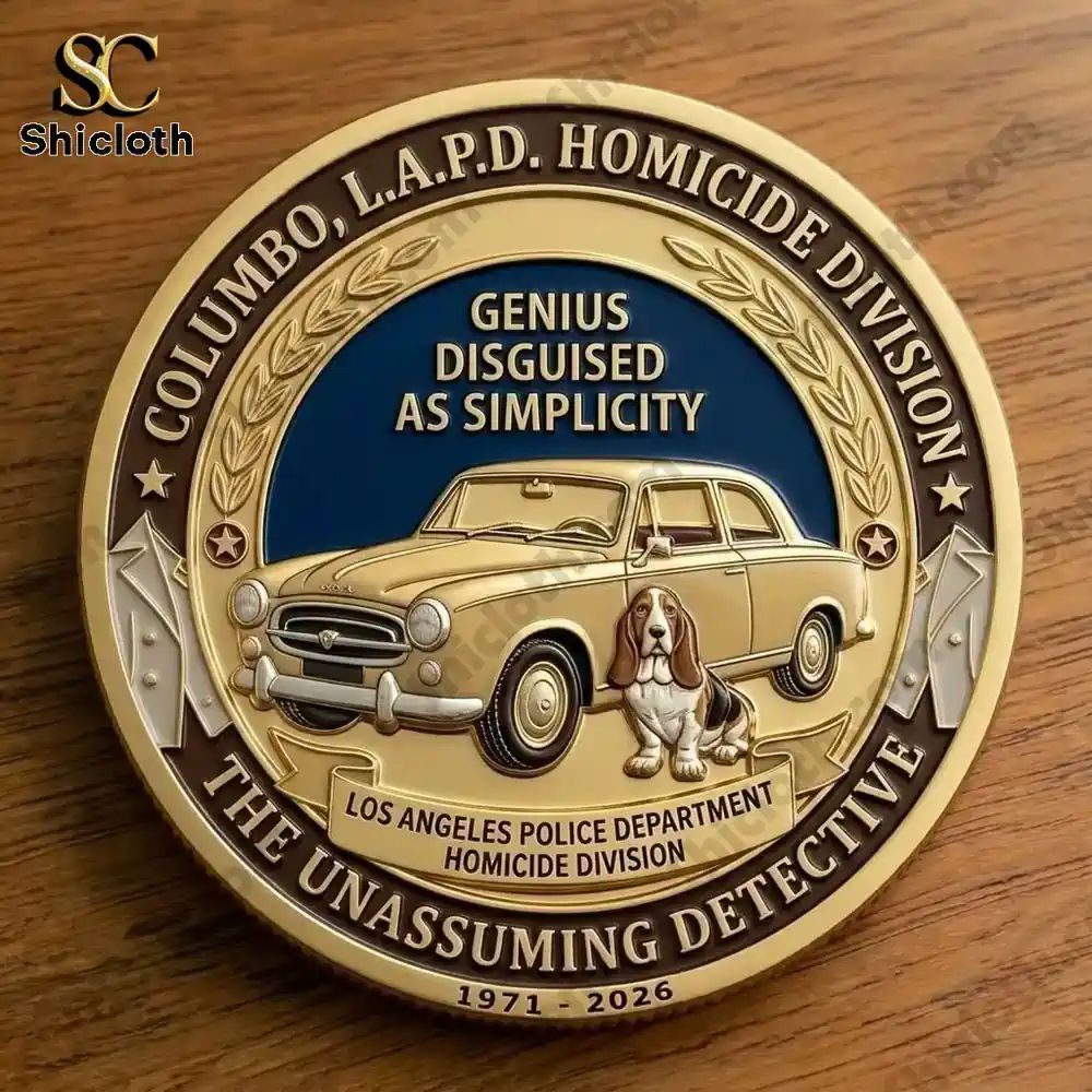 Columbo 55th Anniversary Commemorative Coin
