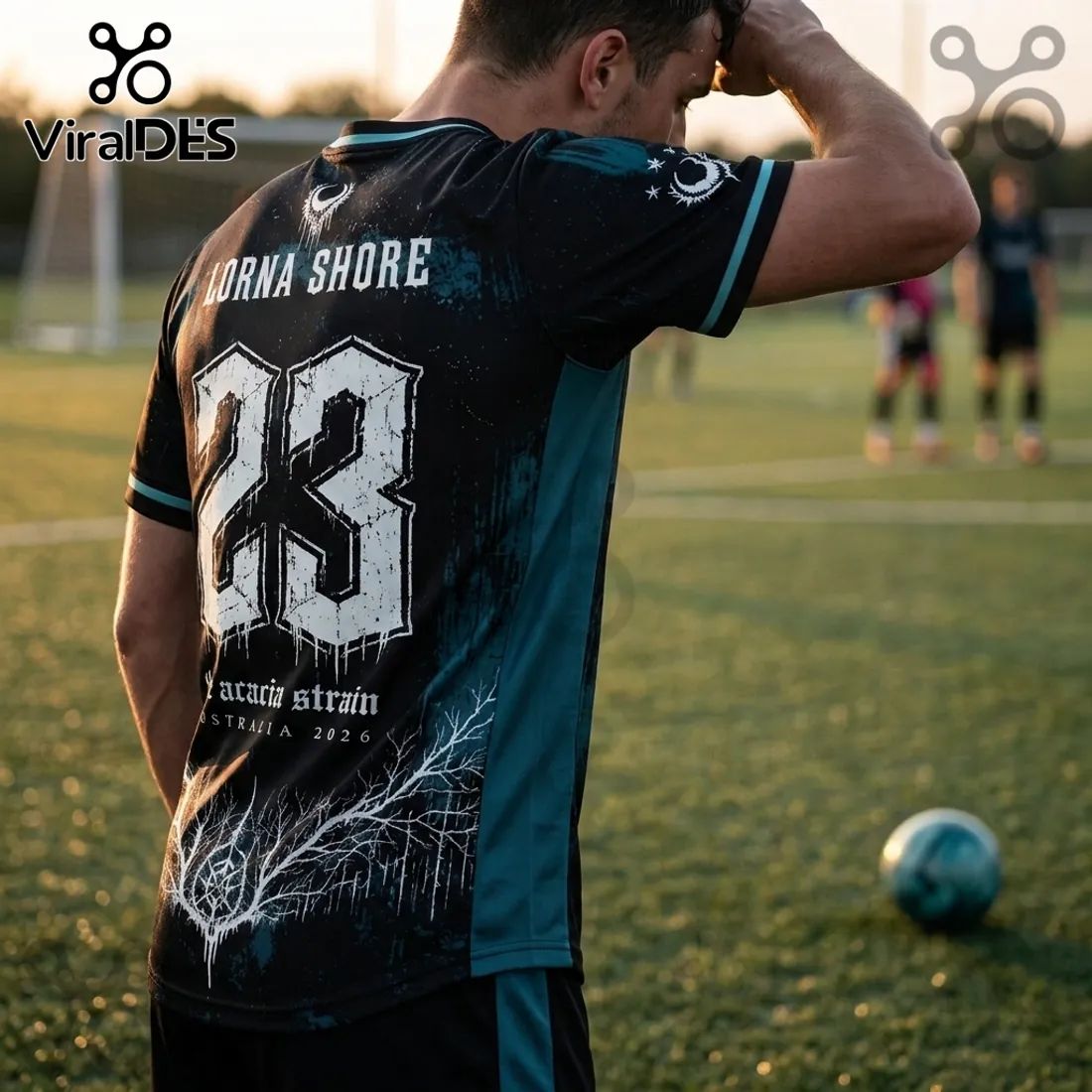 Lorna Shore x The Acacia Strain Australia 2026 Football Jersey