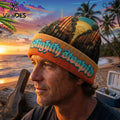 Slightly Stoopid Reggae Rock Tropical Sunset Knit Beanie Hat