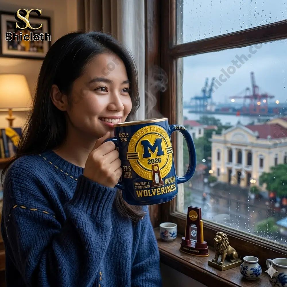Michigan Wolverines 2026 NCAA National Champions Commemorative Mug