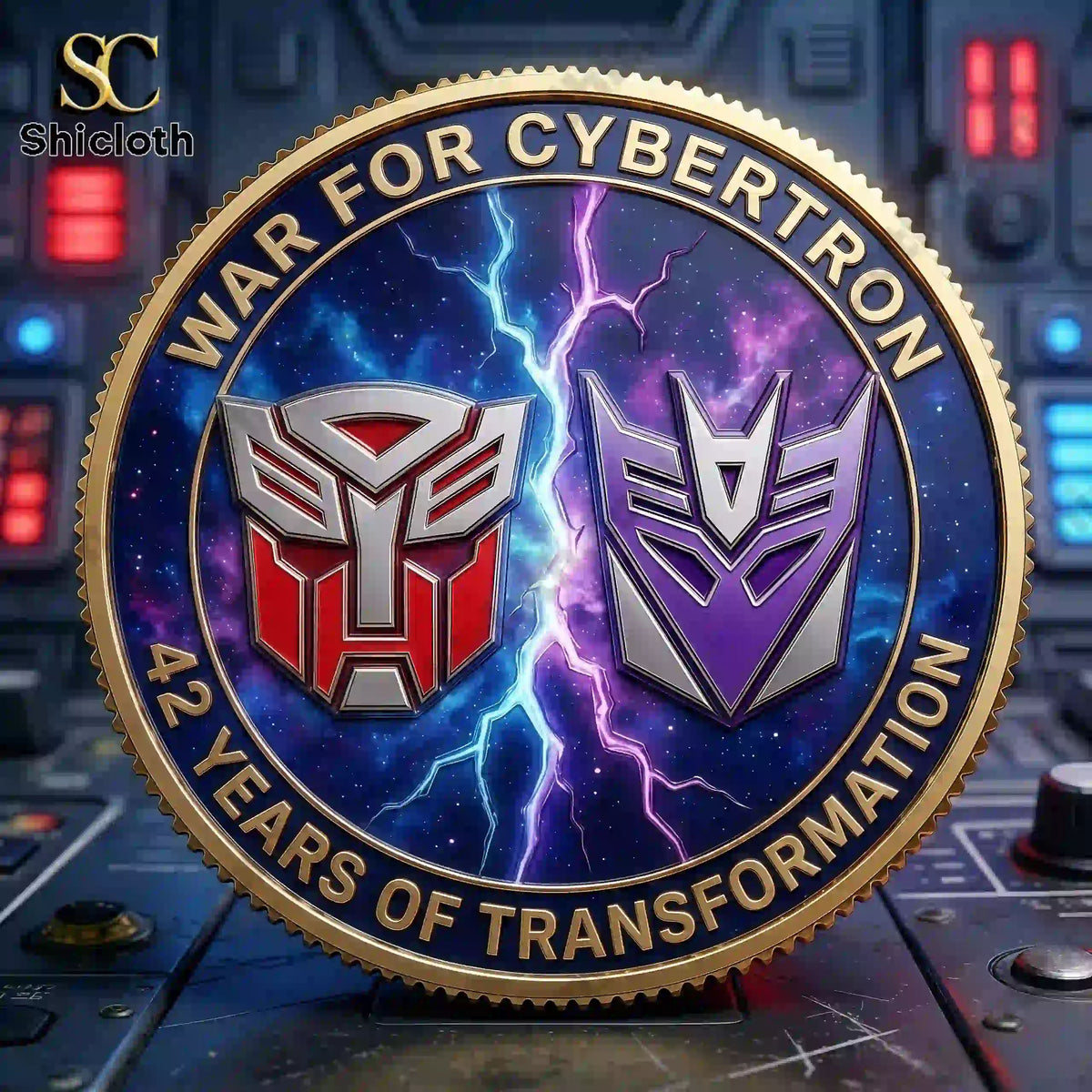 Transformers 42nd Anniversary More Than Meets The Eye Commemorative Coin