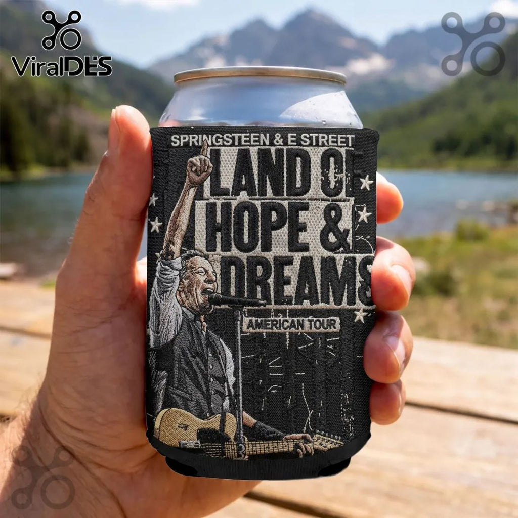 Bruce Springsteen Land of Hope & Dreams E Street Band American Tour Can Cooler