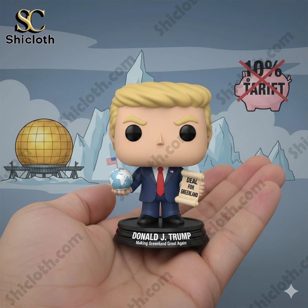 Donald Trump Deal For Greenland 2026 Vinyl Pop Figure Doll
