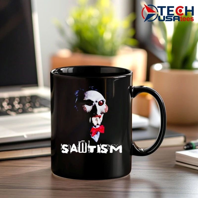 Jigsaw Sawtism Autism shirt