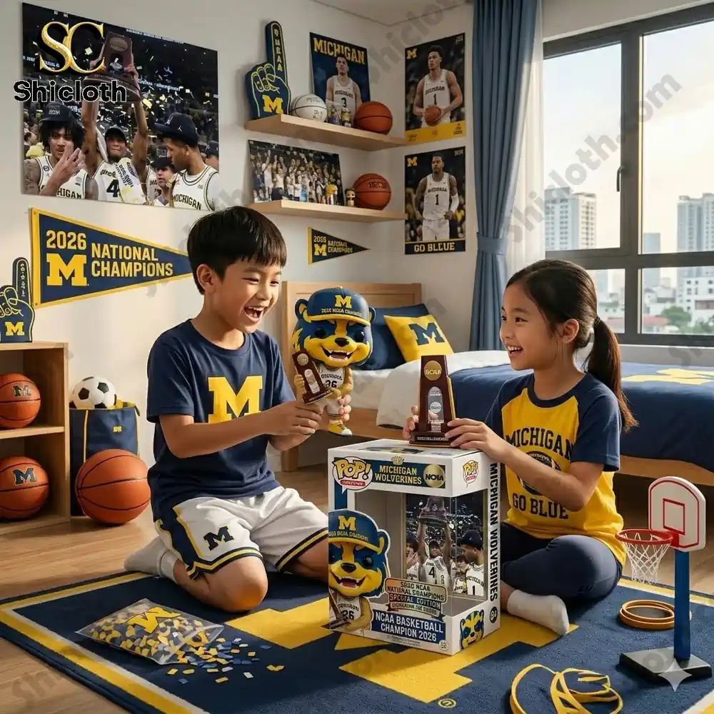Michigan Wolverines Mascot 2026 NCAA National Champions Pop! Figure