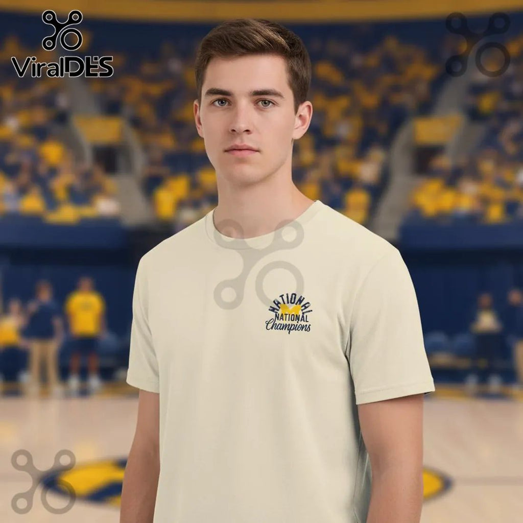 Michigan Wolverines 2017 NCAA Men’s Basketball National Champions T-Shirt