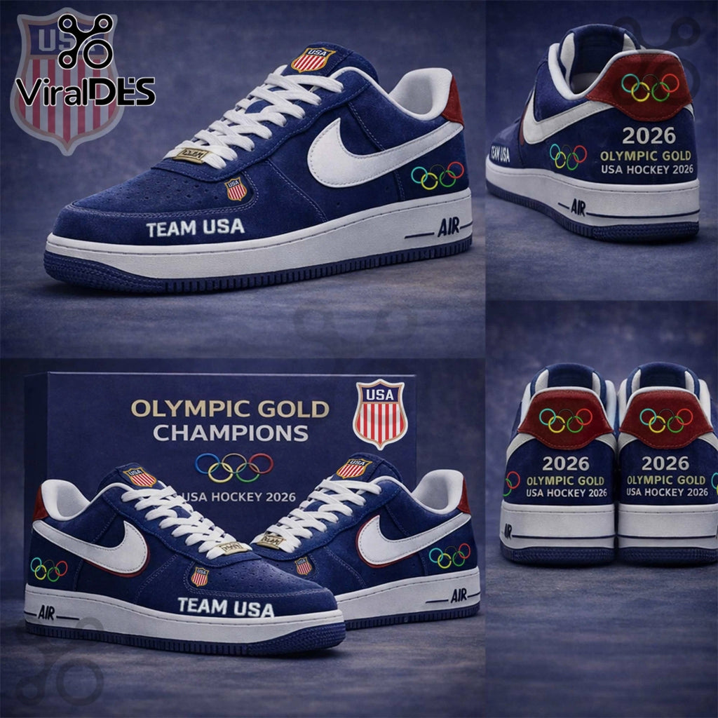 USA Hockey Olympic Gold 2026 Champions Commemorative Edition Sneakers