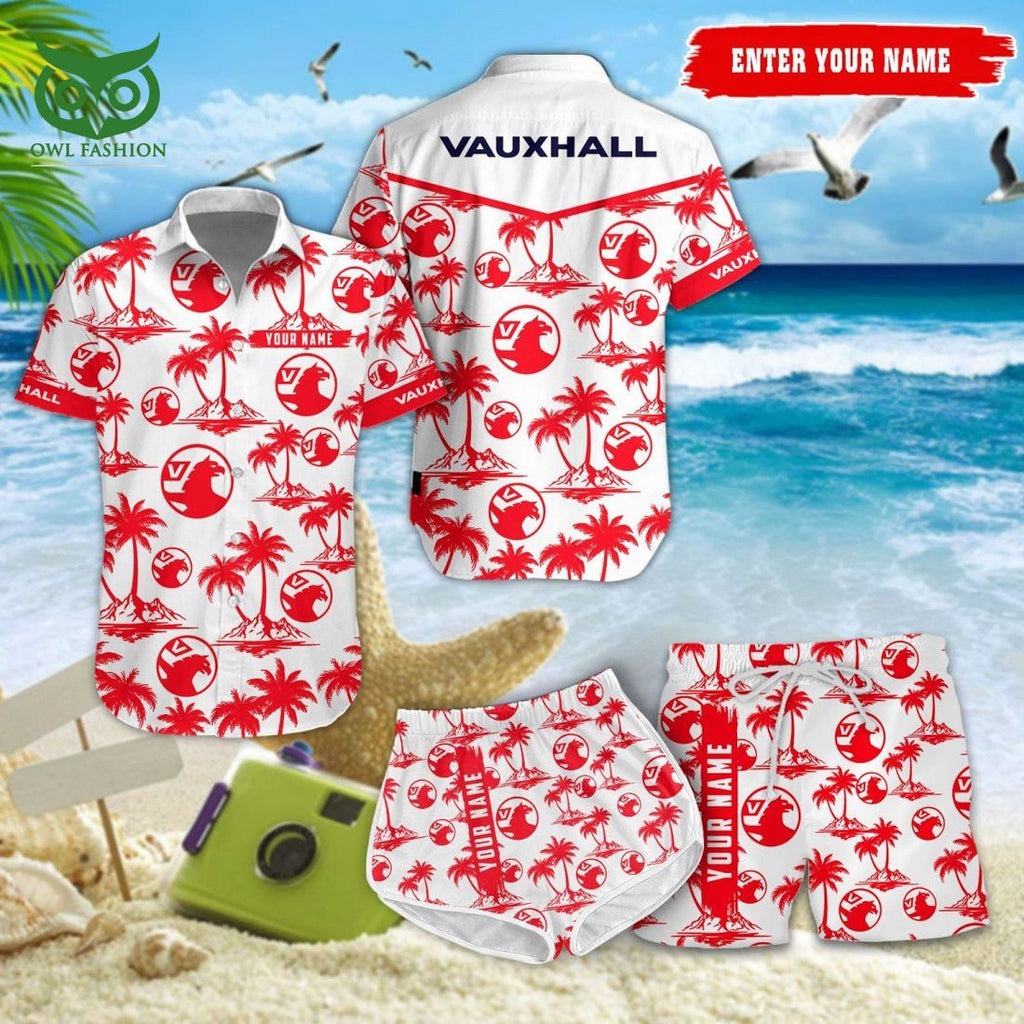 Vauxhall Car New Design Hawaiian Shirt Shorts
