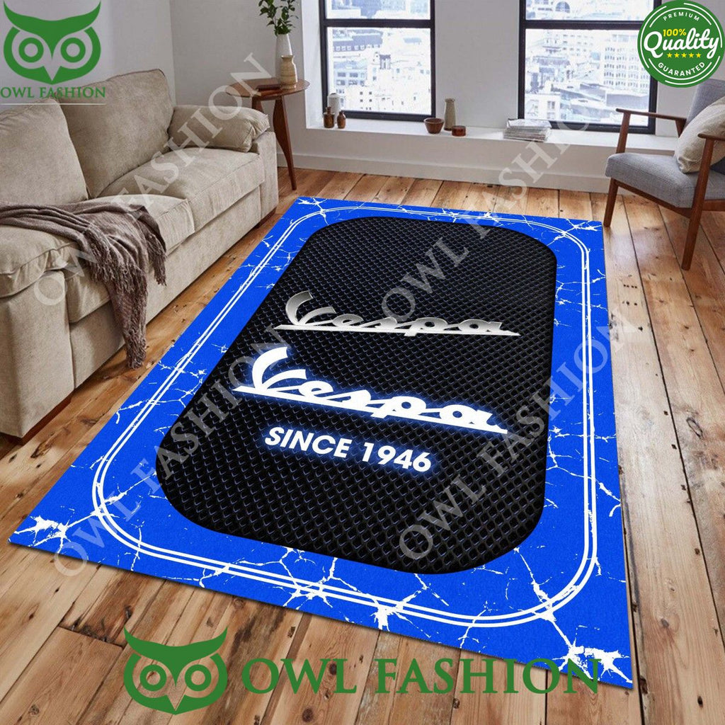 Vespa Since 1946 Stone Marble Rug Carpet Limited